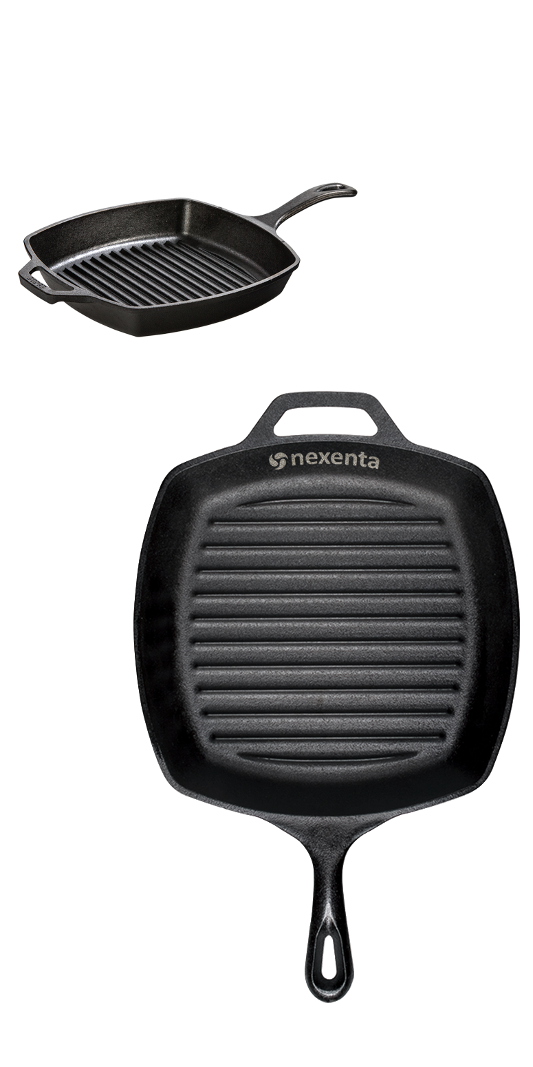 Lodge® 10" Square Grill Pan 5