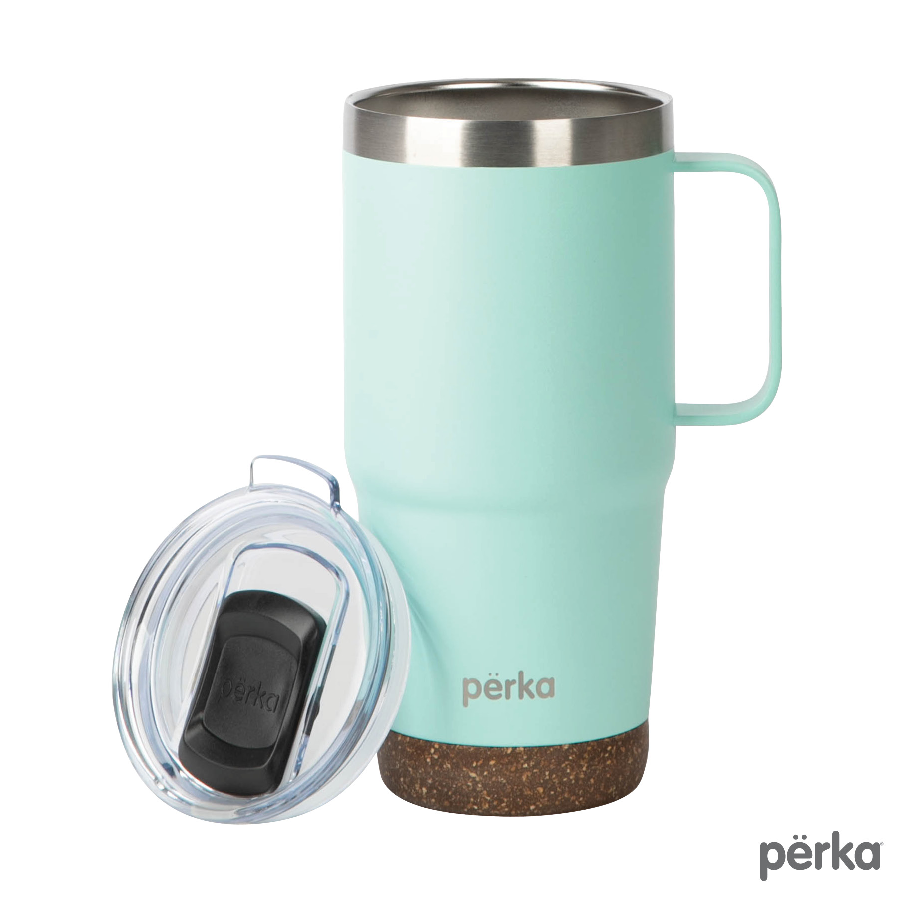 Perka® Bartlett 24 oz. Double Wall, Stainless Steel Stacking Mug 20