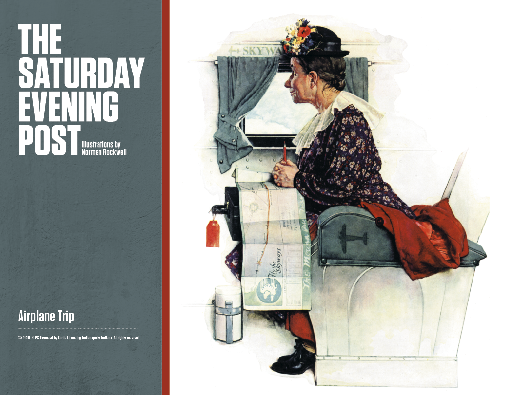 Good Value™ The Saturday Evening Post - Window Calendar 30