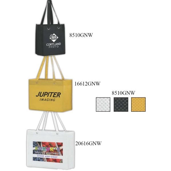 Domestic Bag, Large Grommet Tote, custom tote bag with logo imprint 1