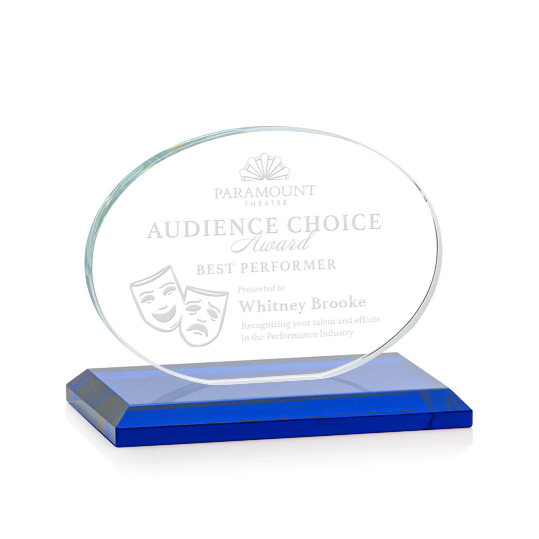 Austin Award (Horiz) - Blue 7