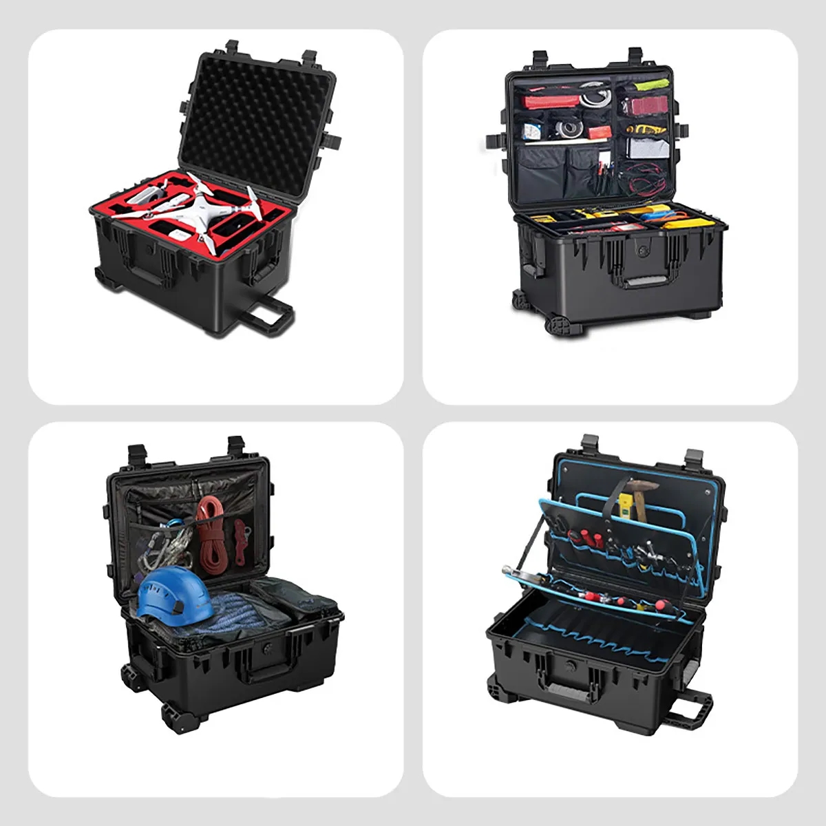 Protective Equipment Storage Packing Aviation Toolbox 6