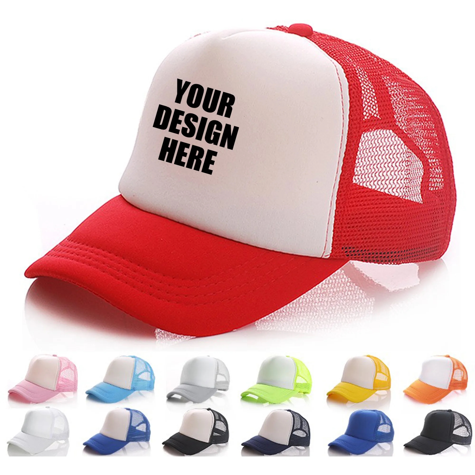Fashion 5 Panel Trucker Cap 3