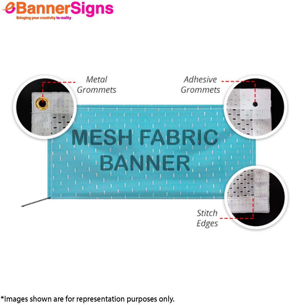 Mesh Fabric Banner 4