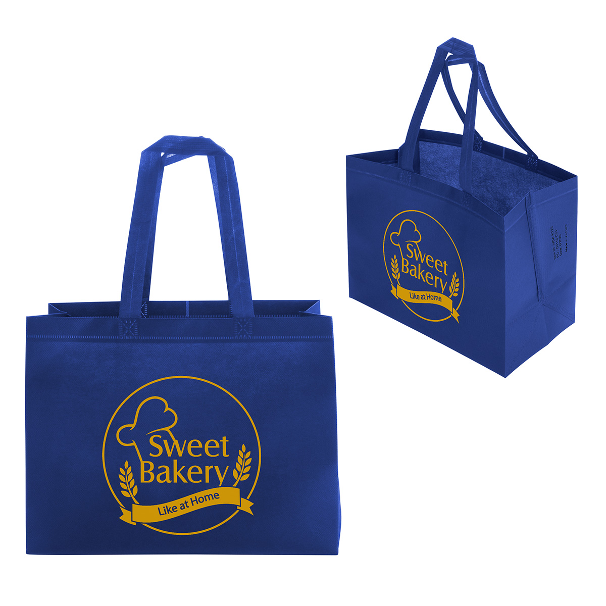 Kingston 80GSM Recycled Non-Woven Polypropylene Heat-Sealed Tote 27