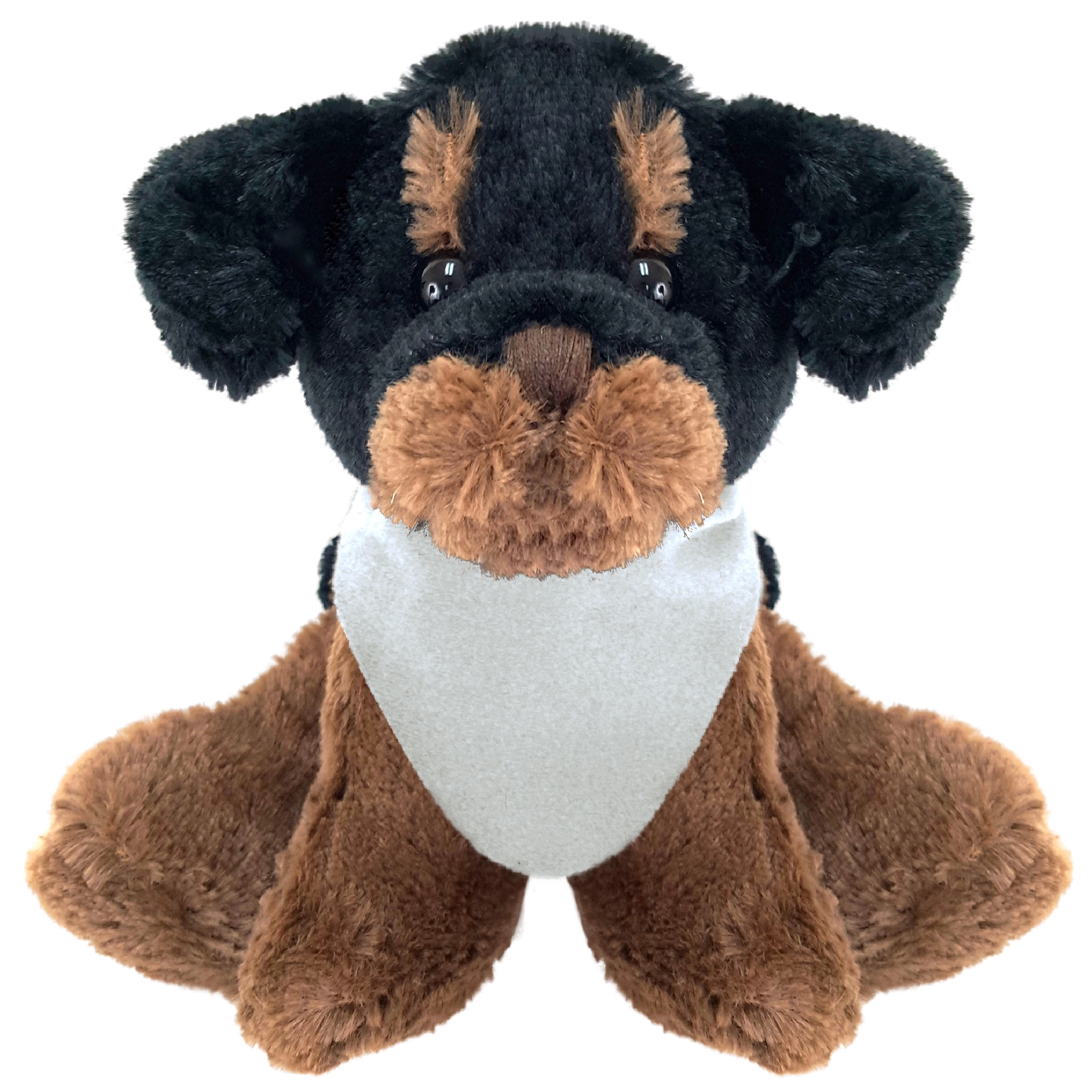 6" Floppy Dog - Brown & Black 5