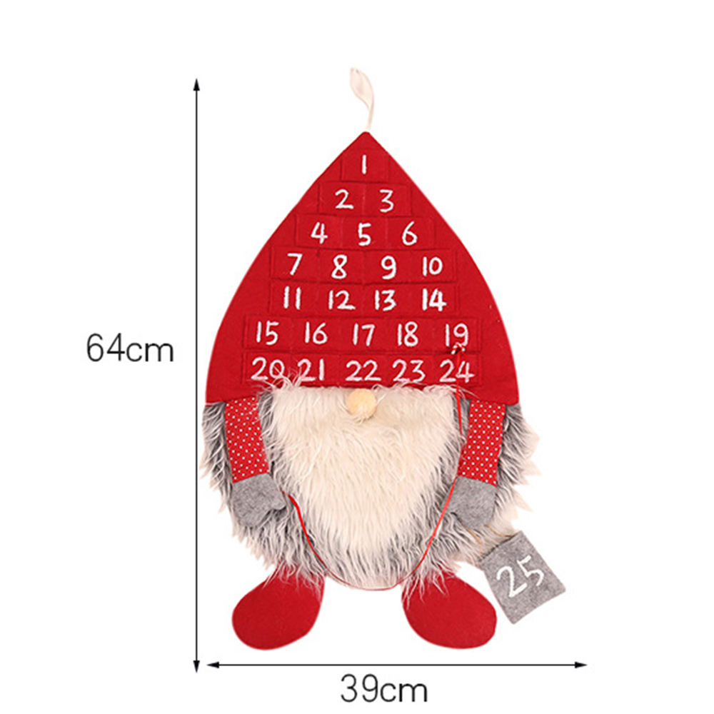 Christmas Woodsman Countdown Wall Calendar 3