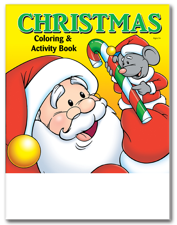 COLORING SET - Christmas Coloring Book Fun Pack 3