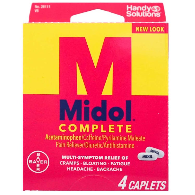 Midol Complete Caplets - 4 Pack 1
