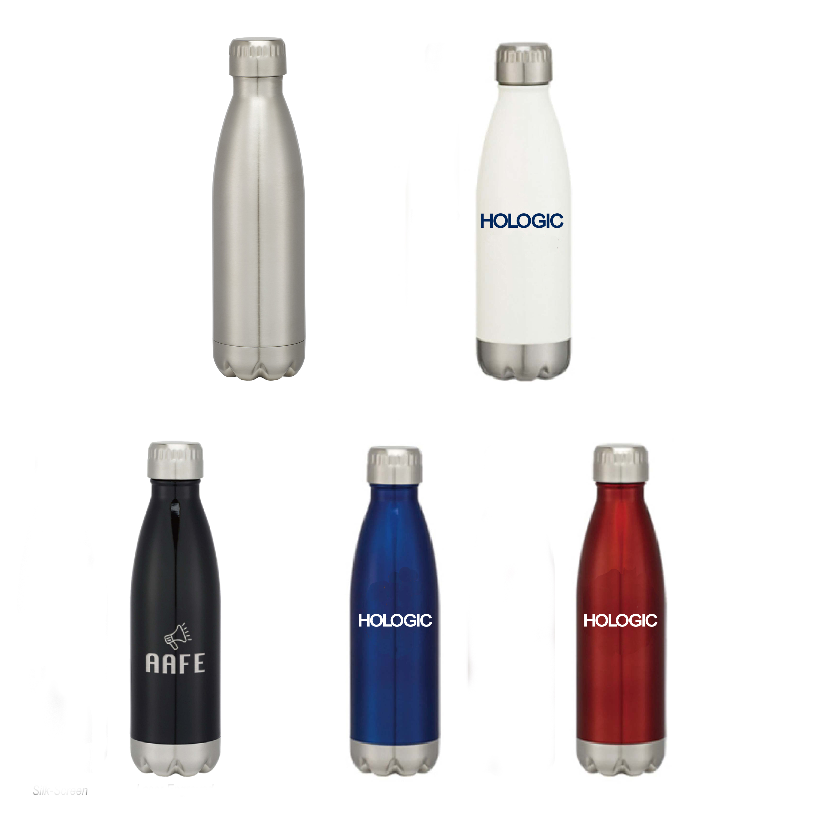 16 oz. Stainless Steel Bottle, custom water bottle with logo imprint 1