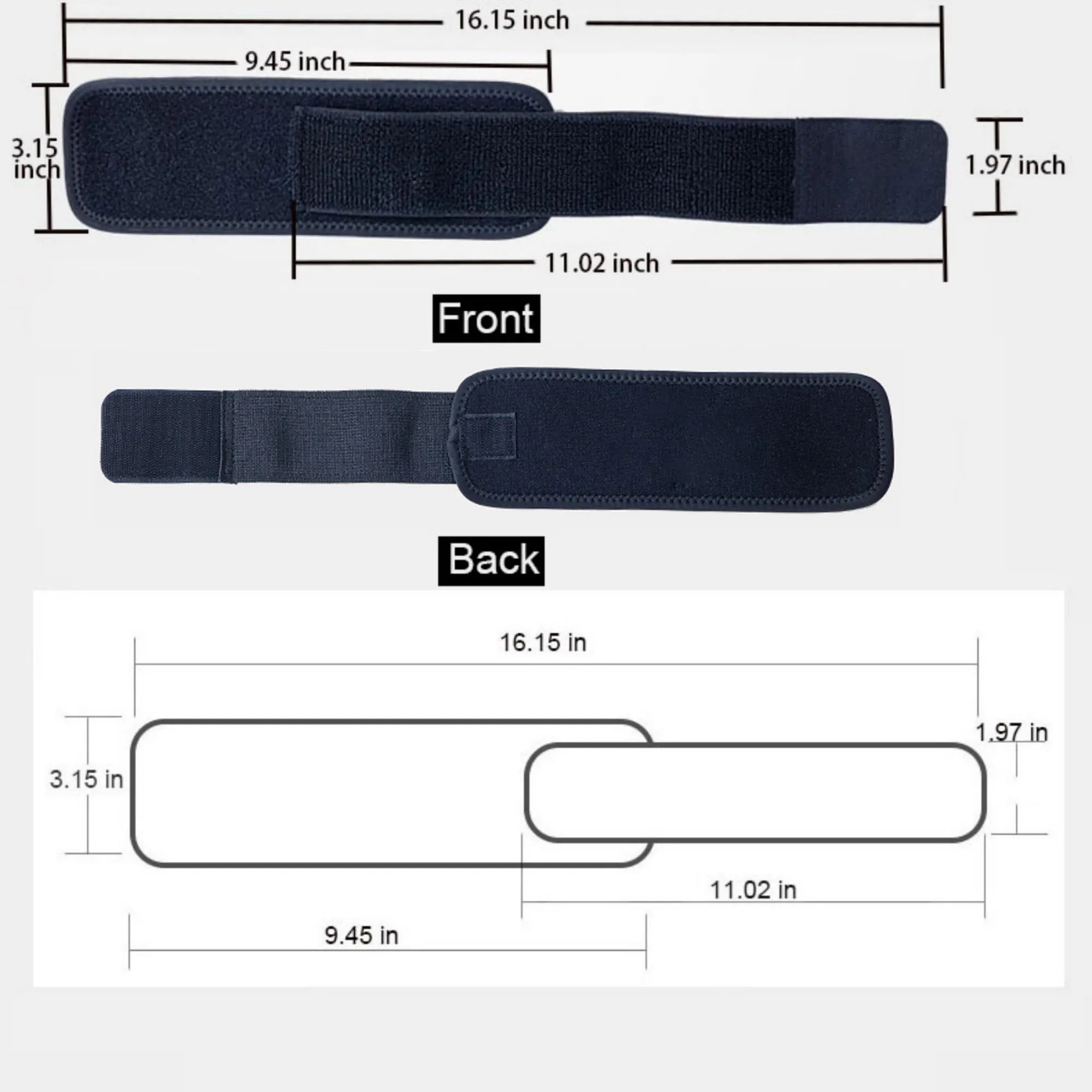 Compression Strap  Sport Brace Wrist 9