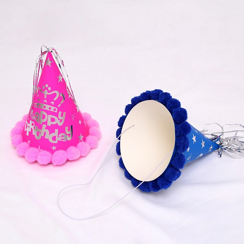 Birthday Party Kids Game Hat & Cake Celebration Decoration 6