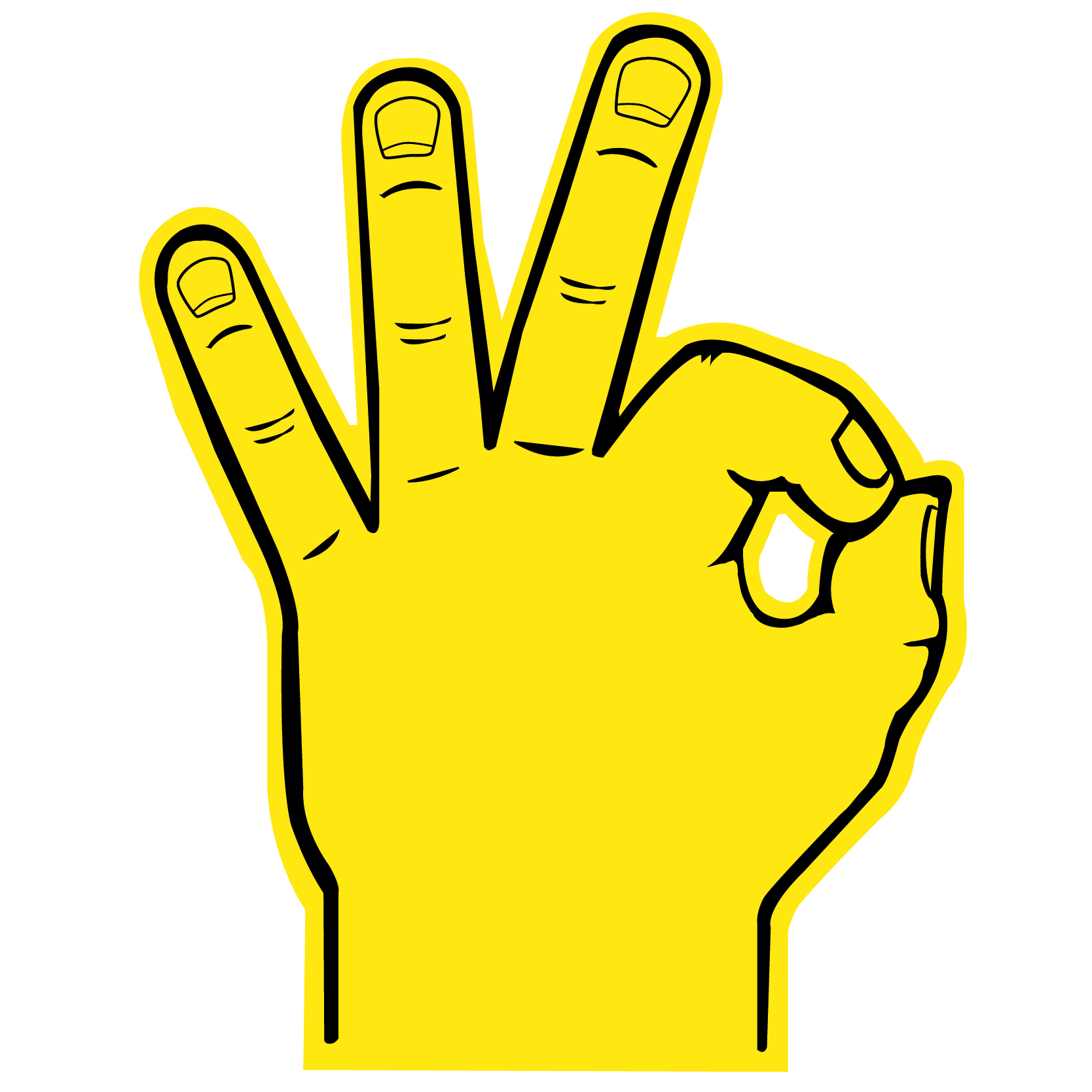 Foam OK Hand 4
