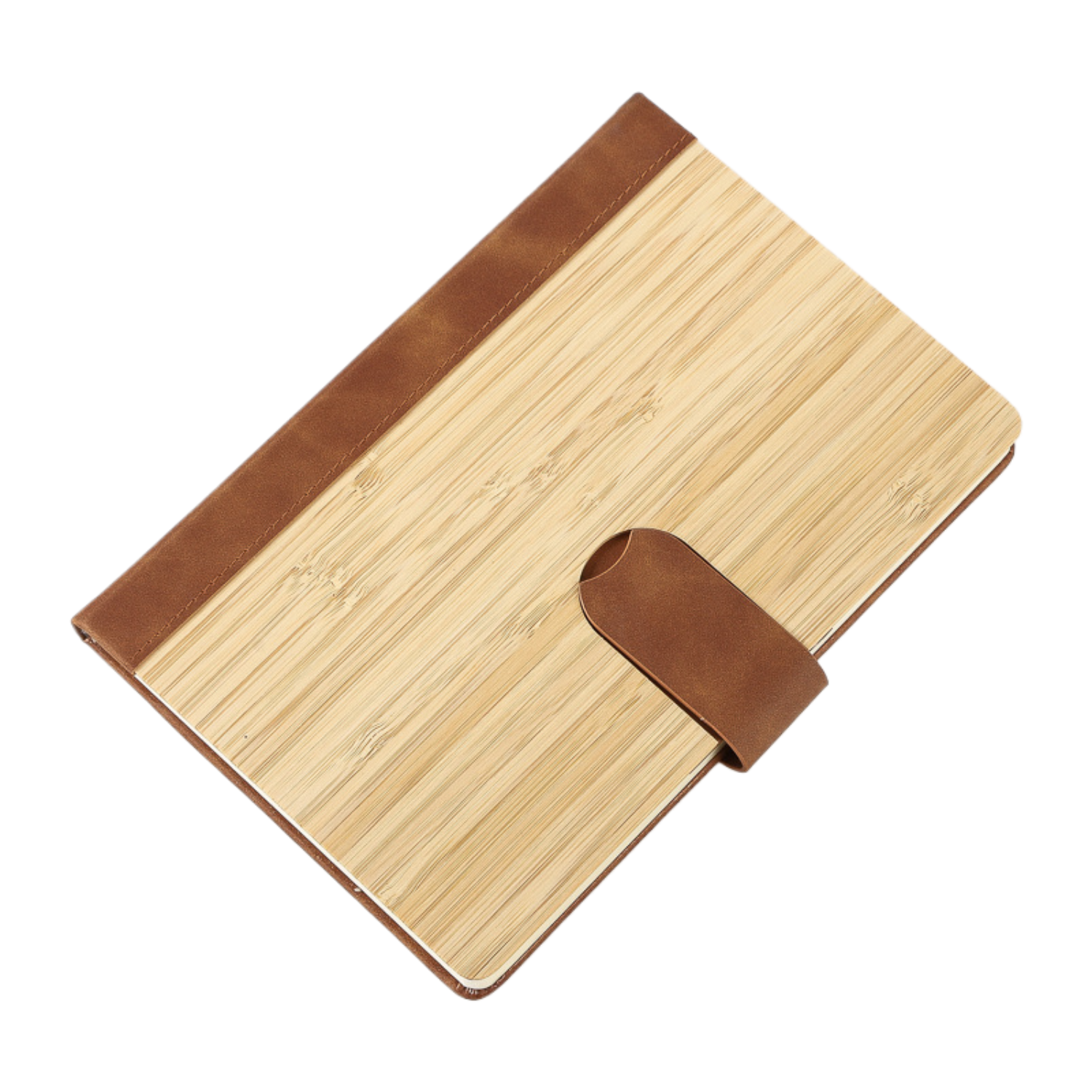 Bamboo Cover Magnetic Closure Notebook 3