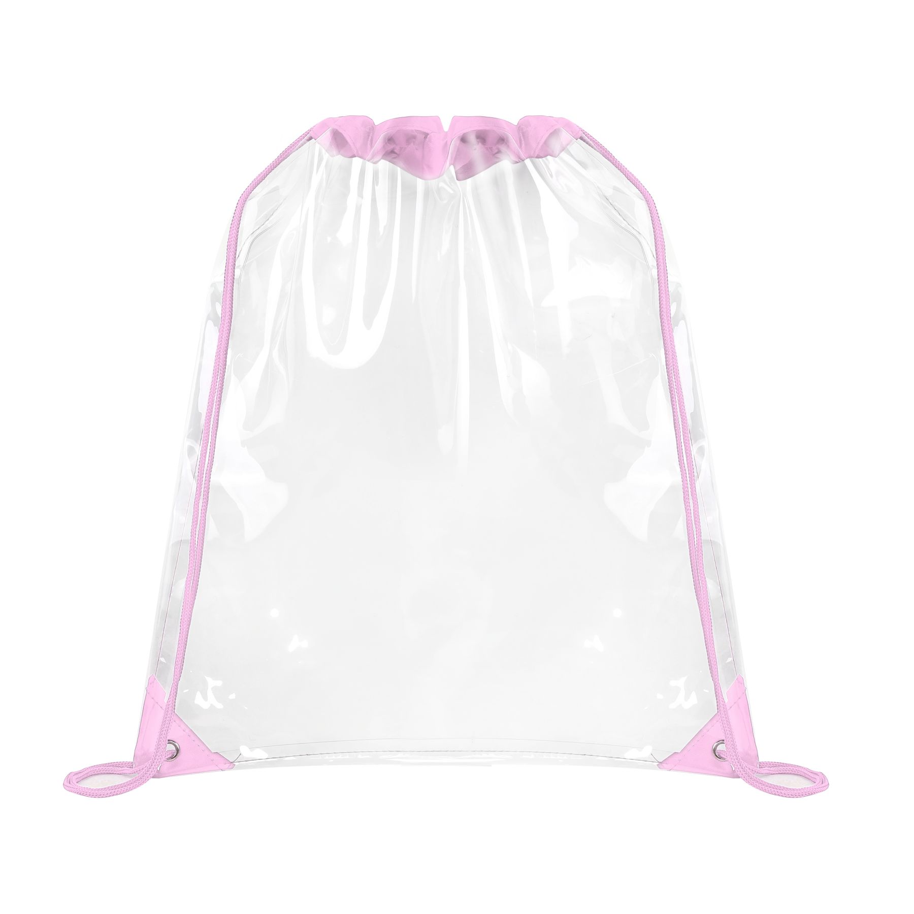 Large Clear Stadium Drawstring Backpack 13