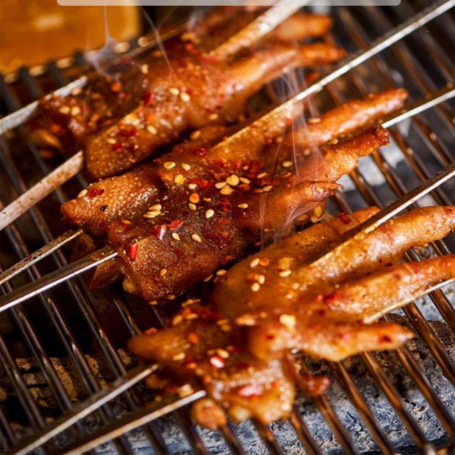 Stainless Steel Barbecue Knife & Fork Set 6