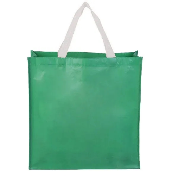 Waterproof RPET Laminated Shopping Bag -15.8 " x 6 " x 15.8" 5