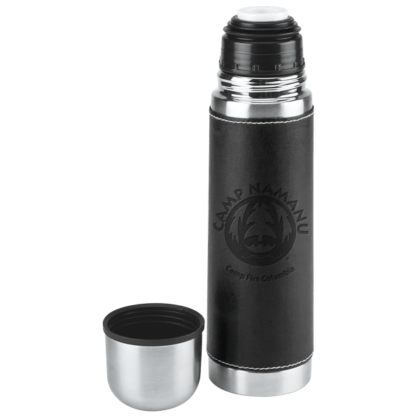 Leatherette Vacuum Bottle - 16 Oz. 20