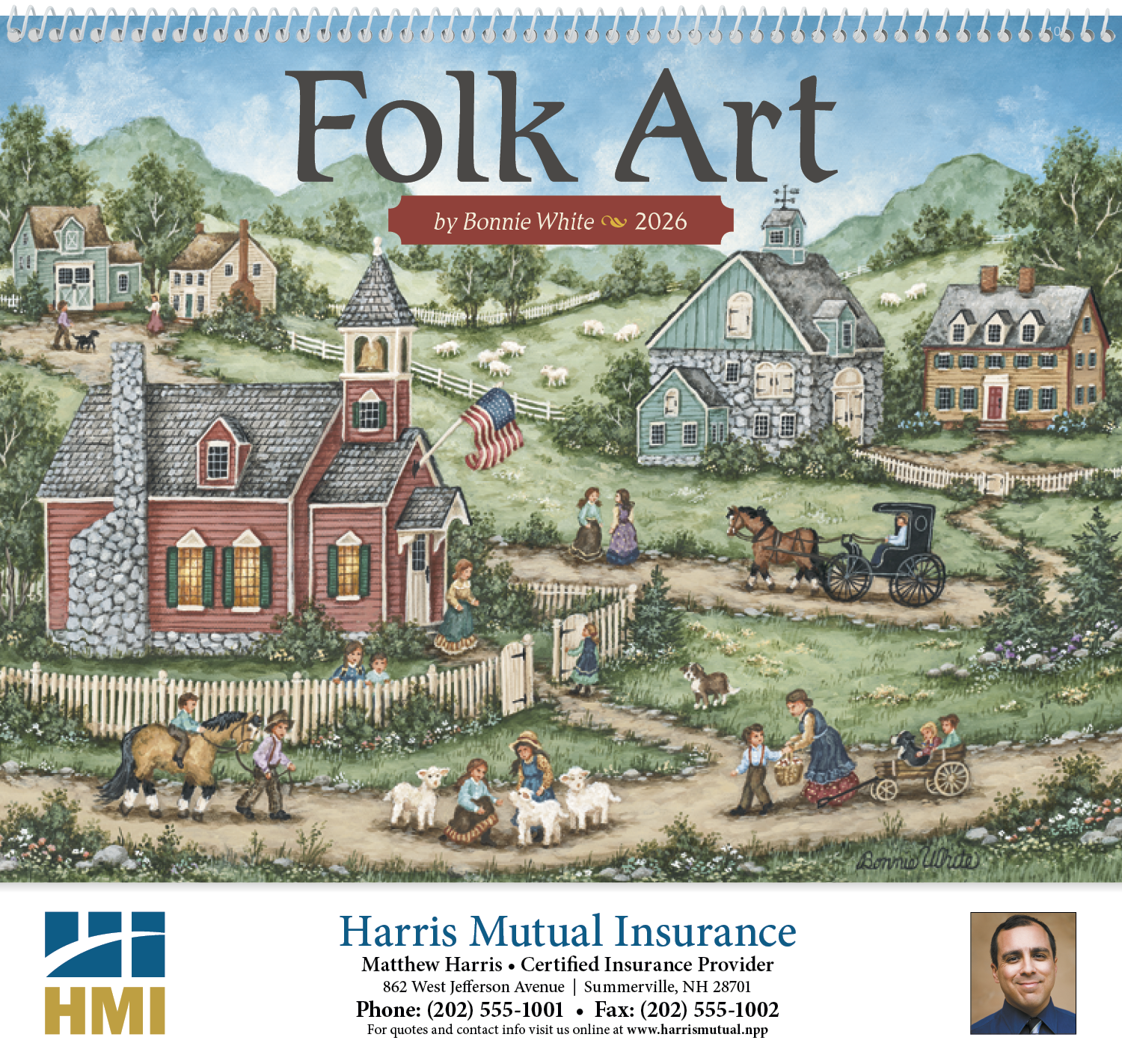 Triumph® Calendars Folk Art Calendar 21