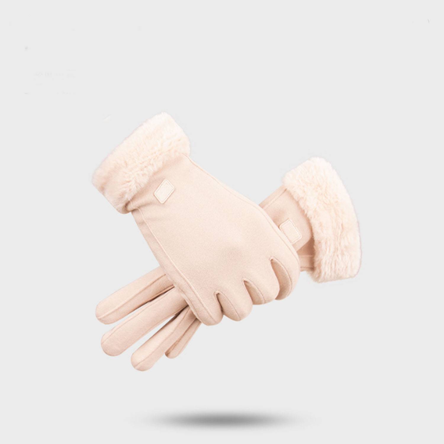 Windproof Fleece Deryl Touchscreen Winter Gloves 6