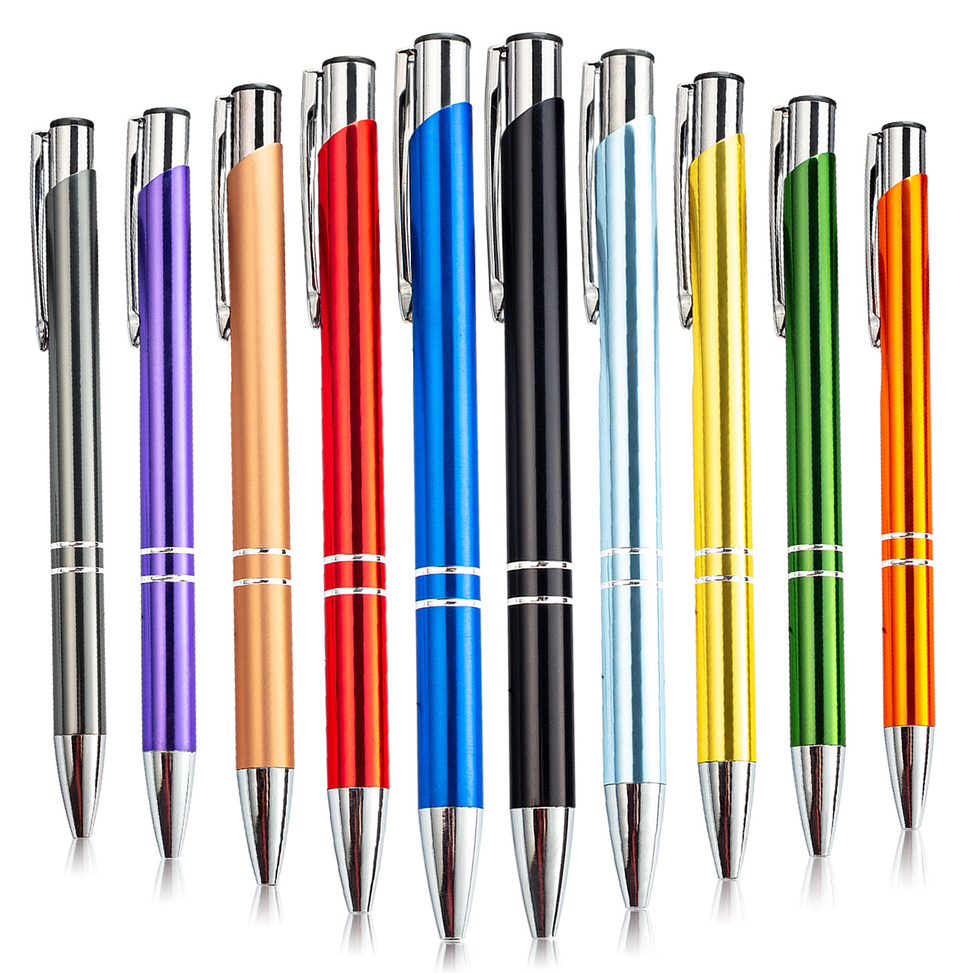 Aluminum Push-Button Writing Pen 3