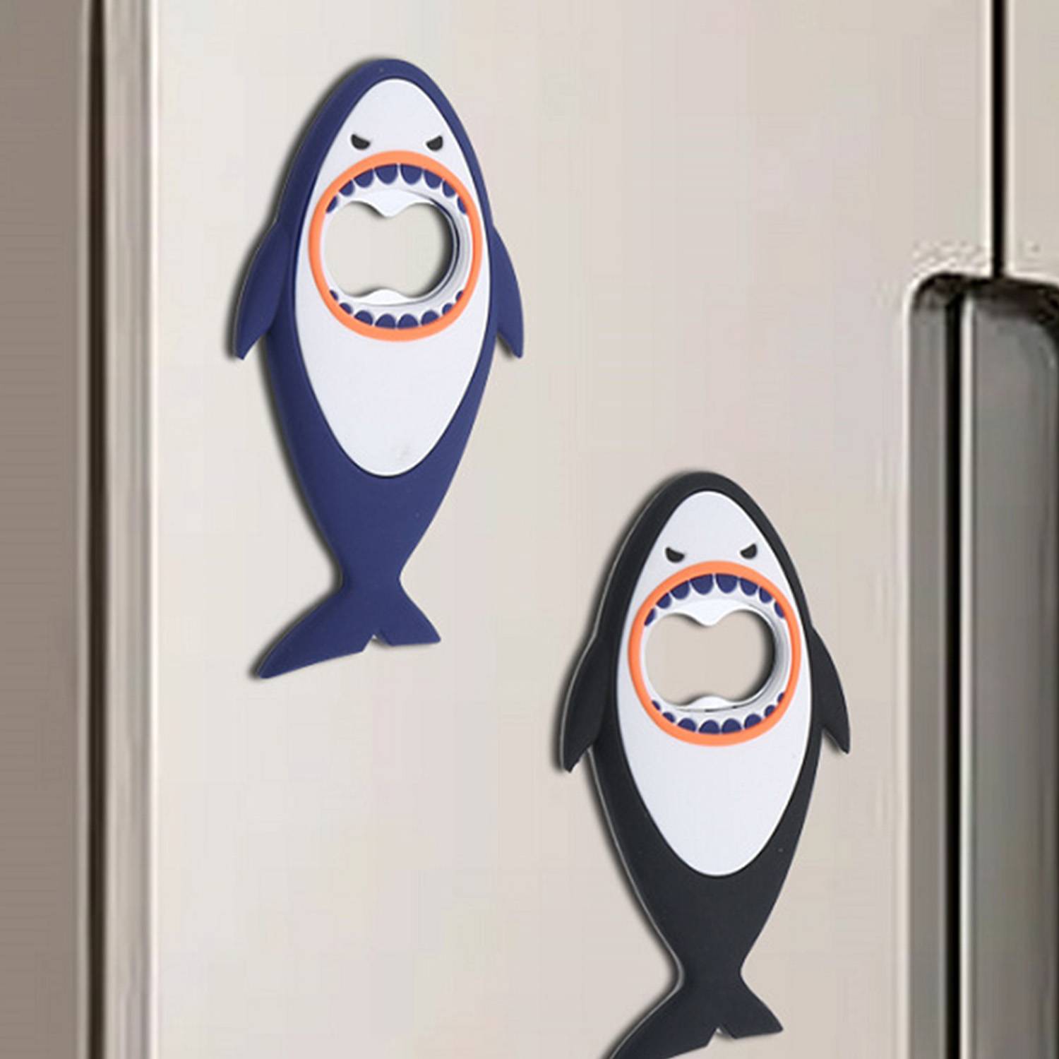 PVC Shark Shaped Beer Opener 4