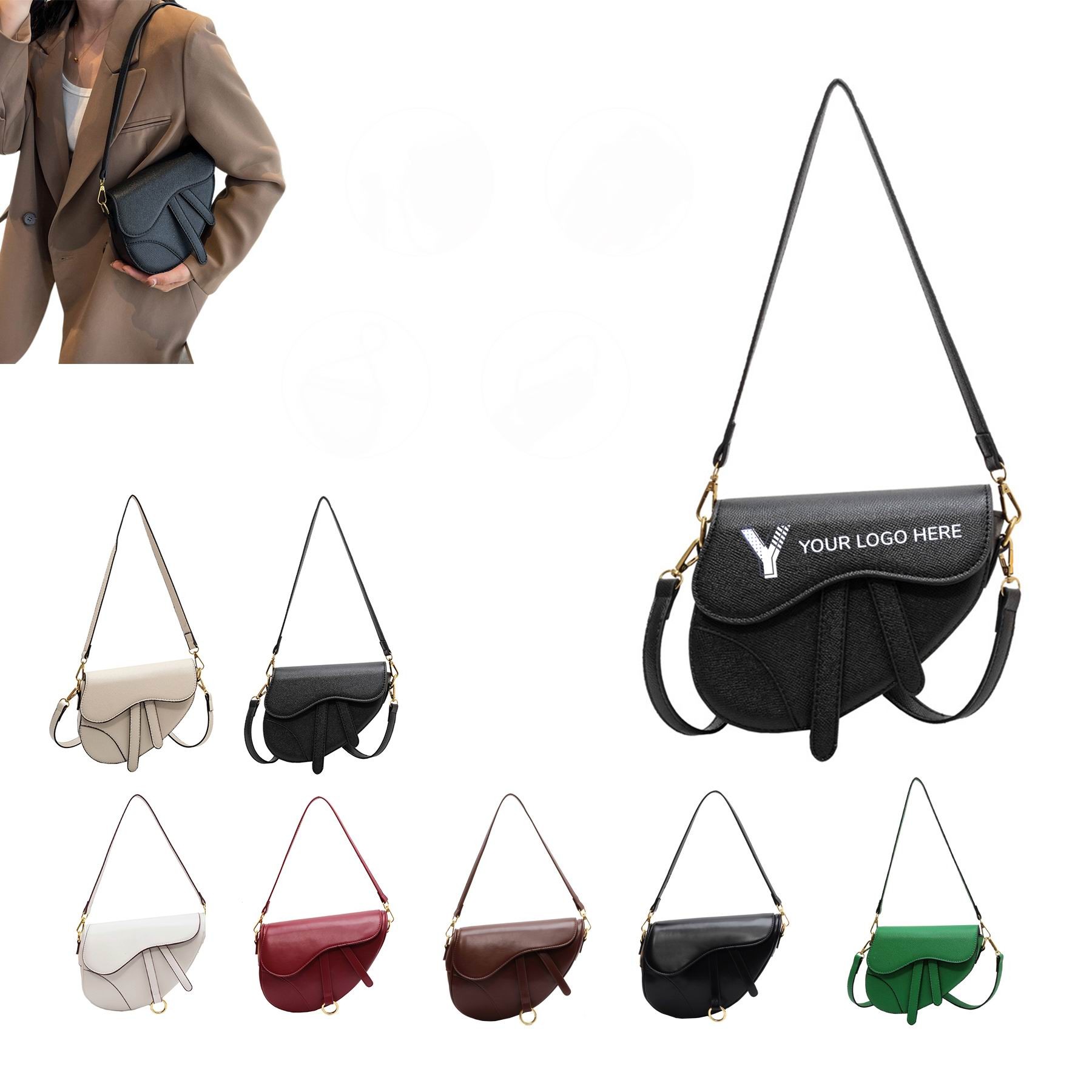 Womens Saddle Leather Bag