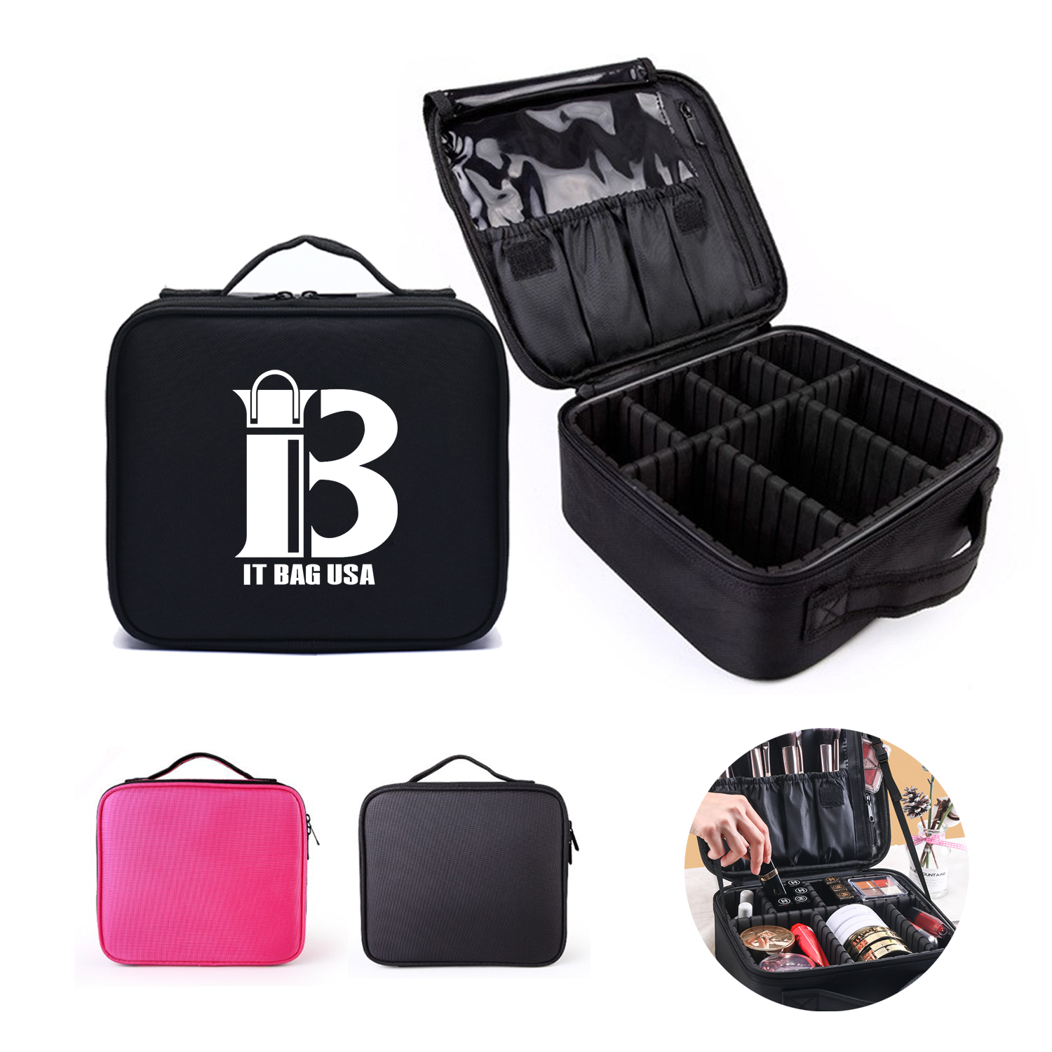 Cosmetic Case Organizer Portable 2