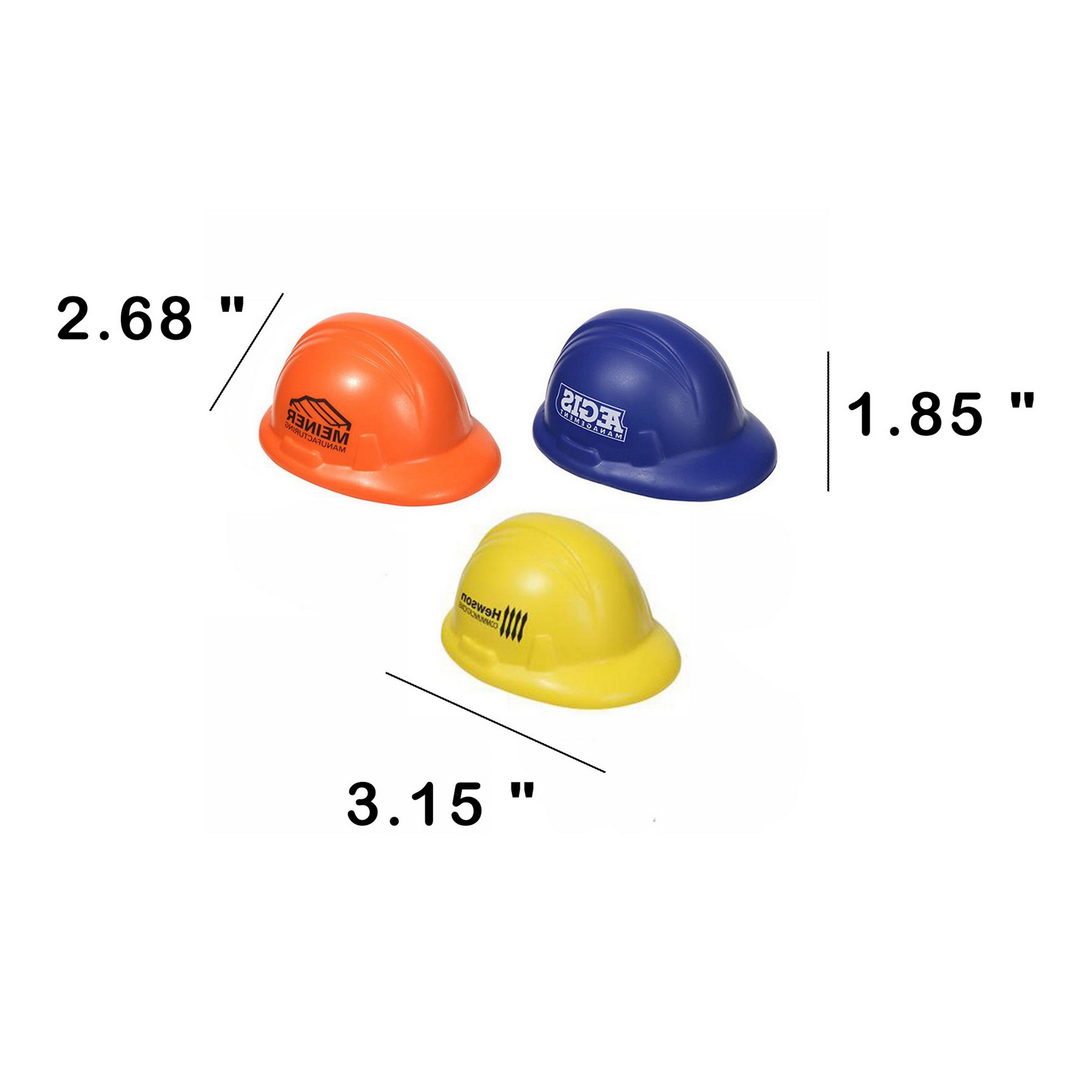 Stress Ball- Hard Hat Shape 2