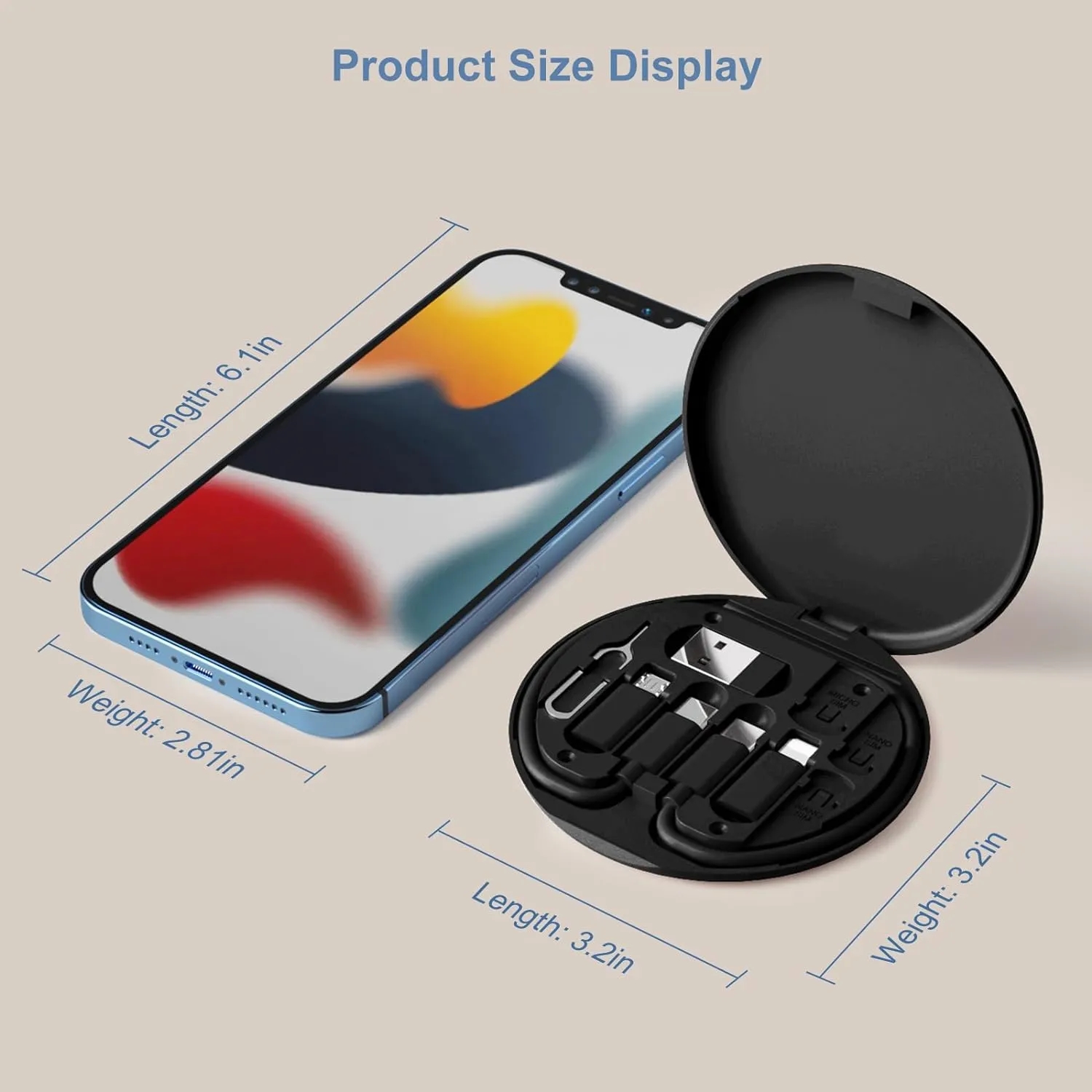 Multi USB Charging Adapter Cable Kit 3