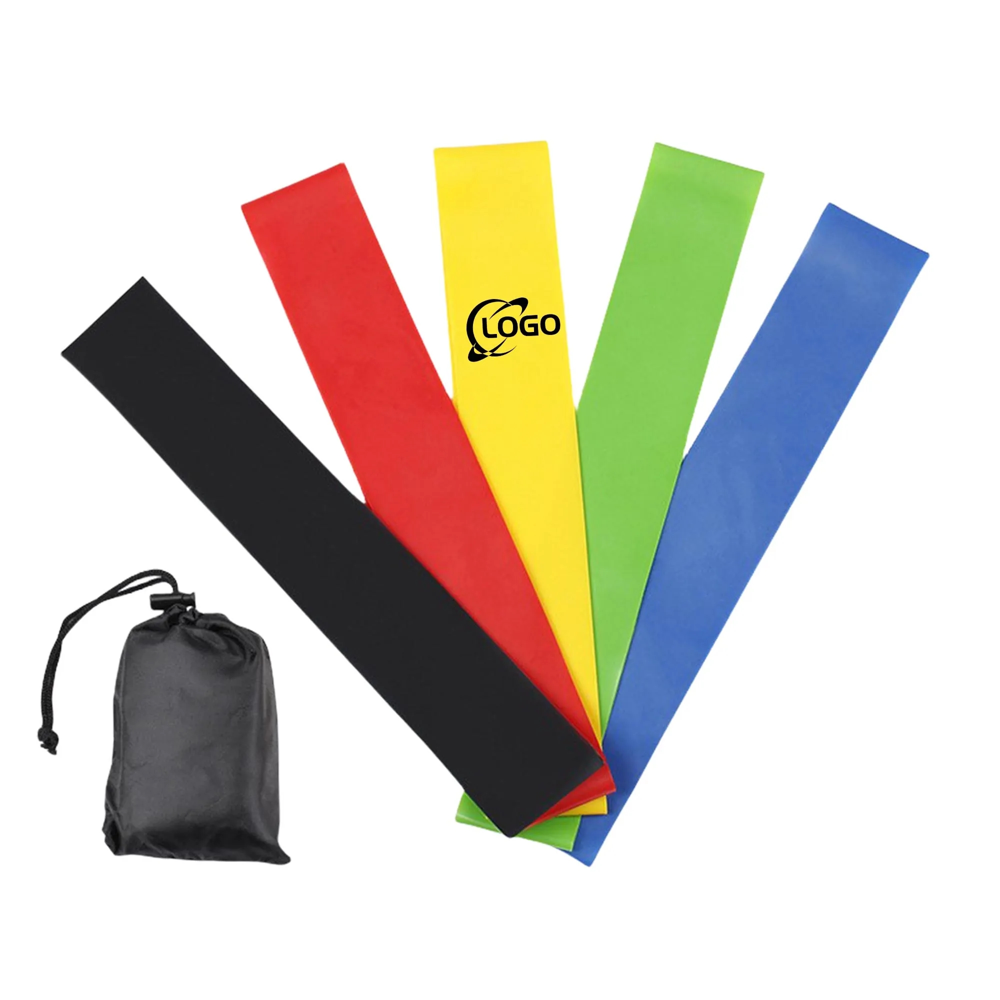 MOQ50 Yoga Training Resistance Bands Sets 5