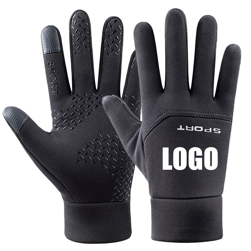 Custom  Winter Men Women Touch Screen Glove Anti-Slip 2