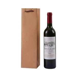 Kraft Paper Wine Gift Bags 3