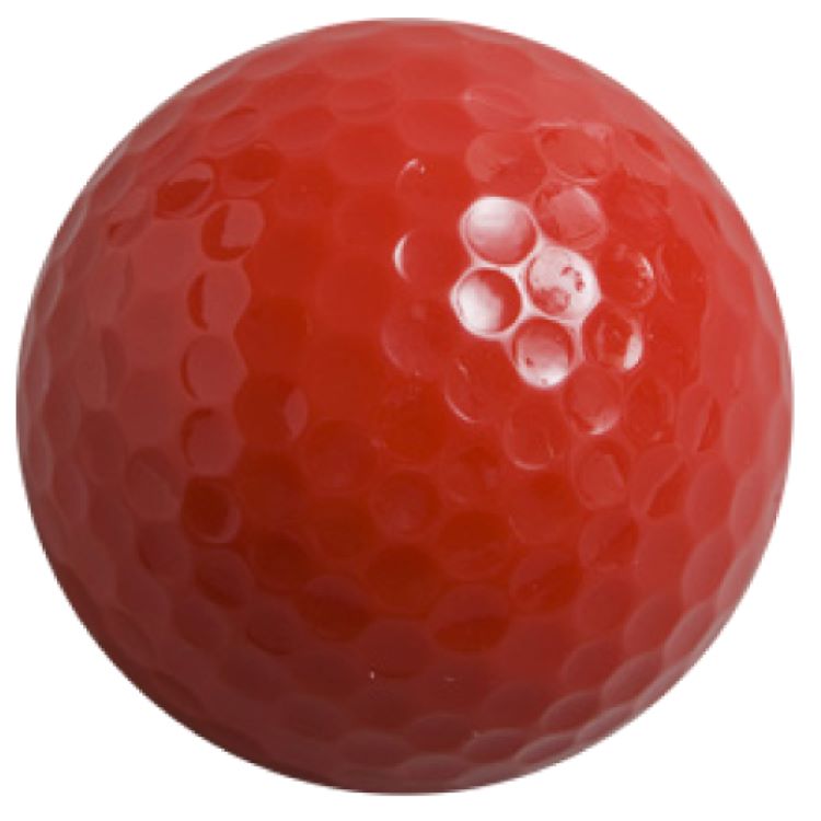 12 Pack Colored Golf Balls