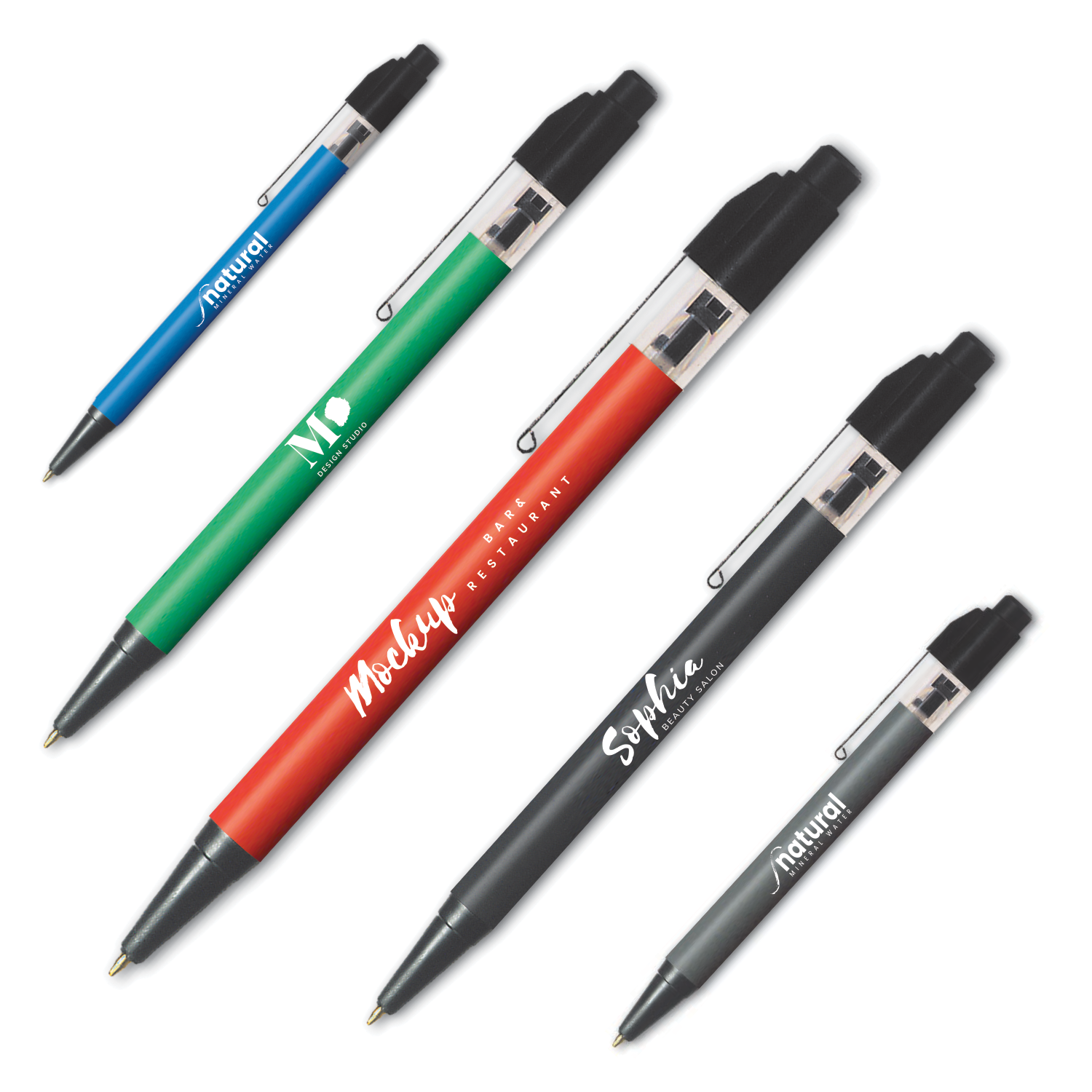 Classic Click-Action Plastic Pen (1 Color Imprint) 3