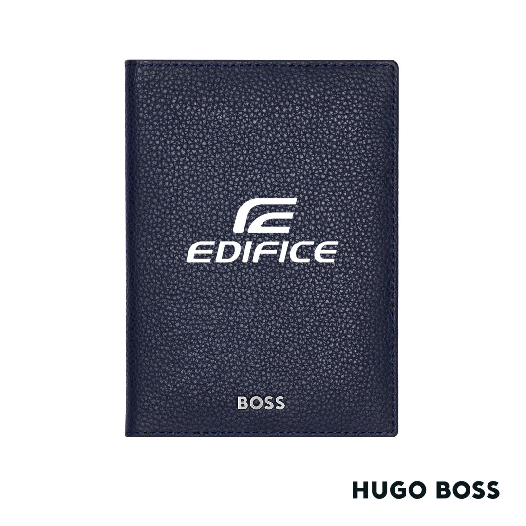 Hugo Boss® Classic Grained Passport Holder 4