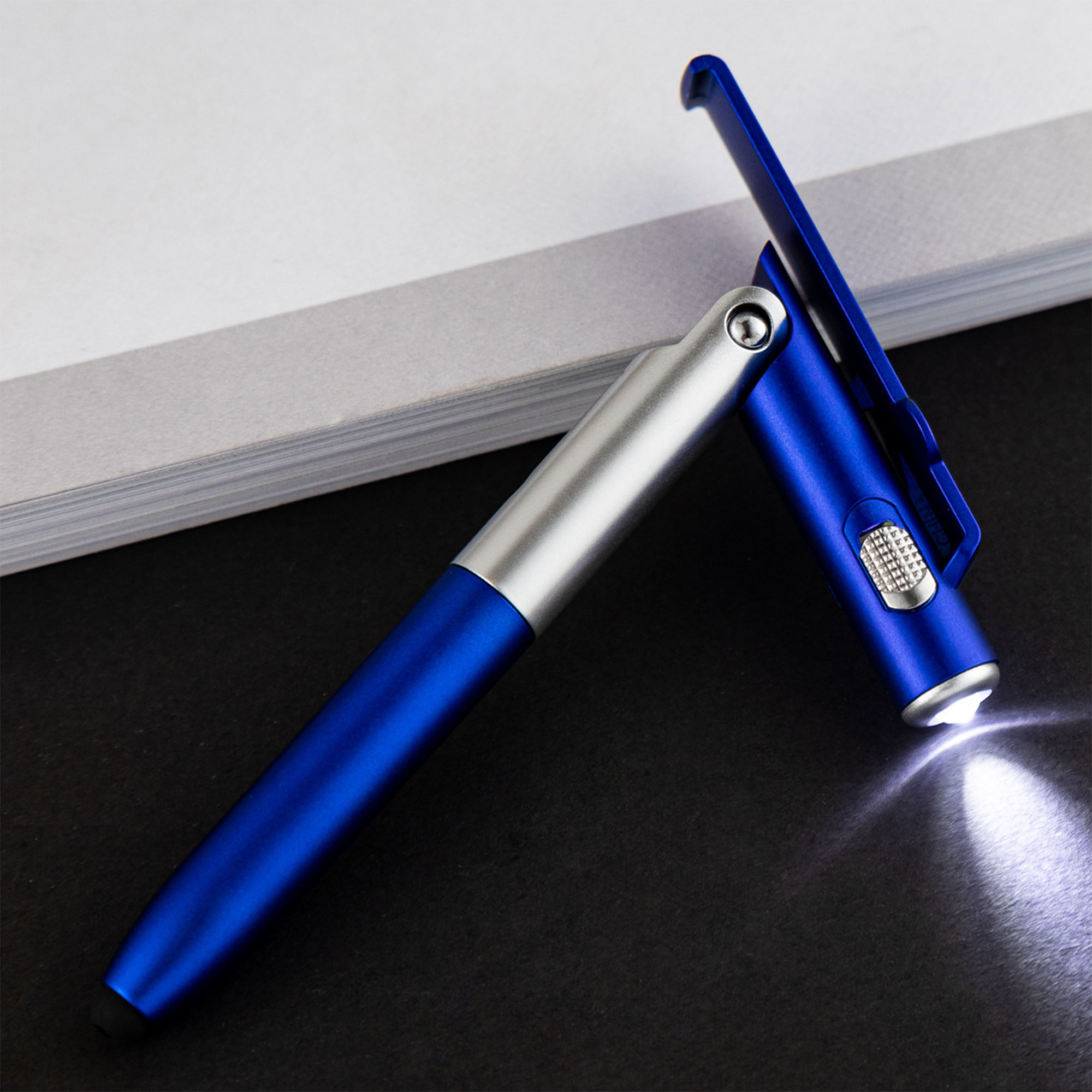 4-in-1 LED Stylus Pen with Phone Stand 3