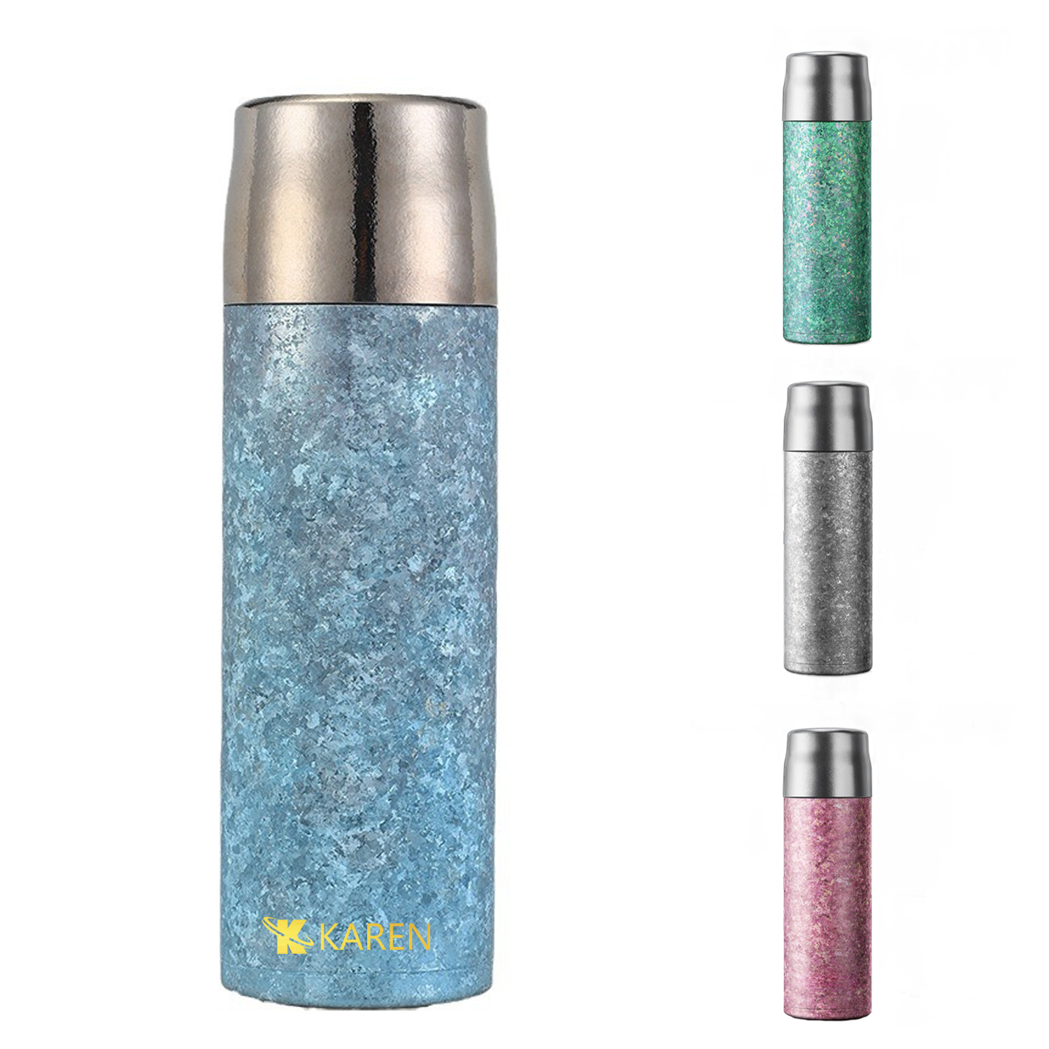 17Oz Portable Titanium Vacuum Thermos Bottle 8