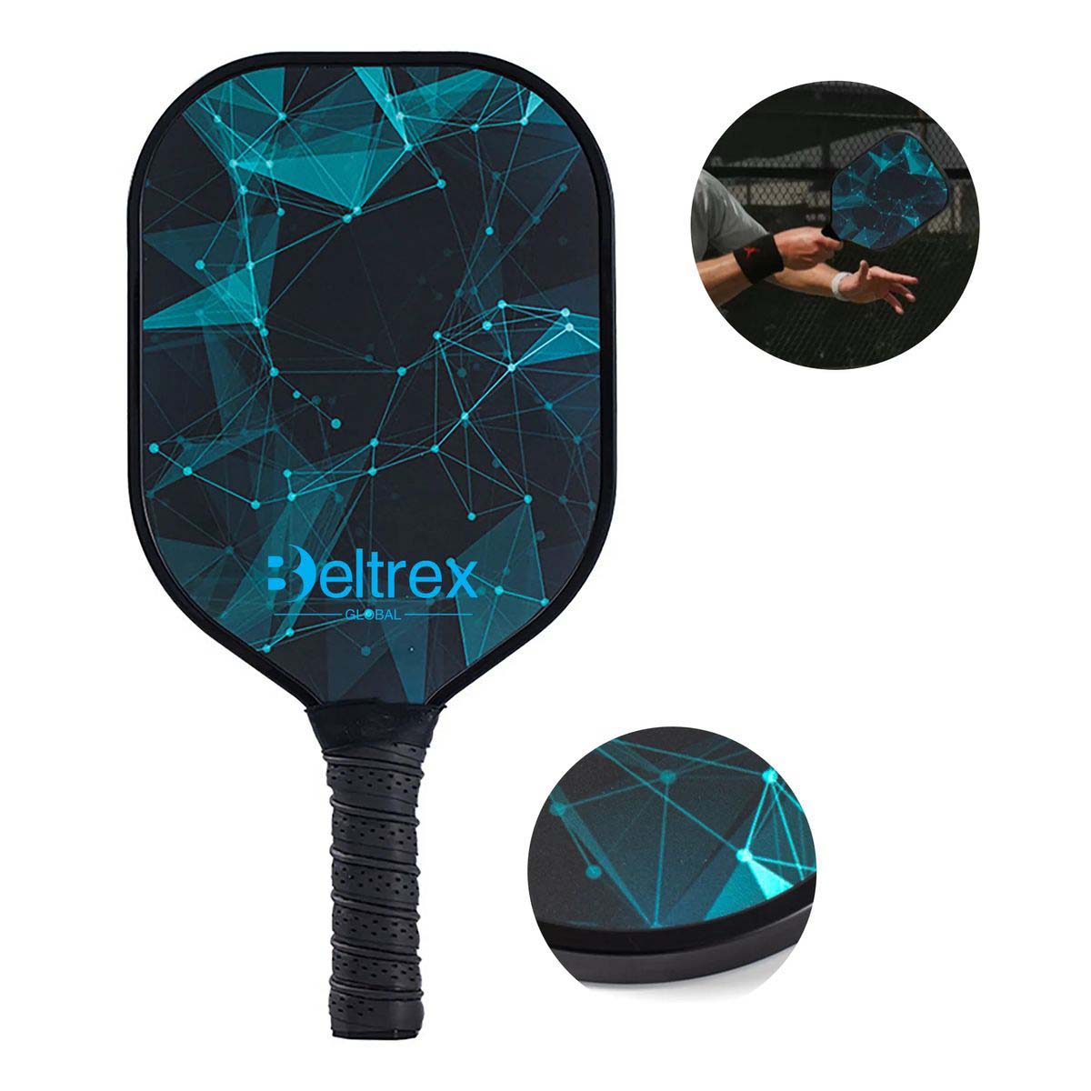 Lightweight Pickleball Paddle with Reinforced Edge 4