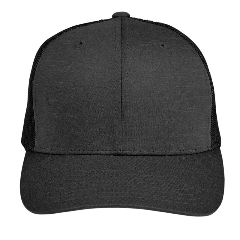 Team 365 By Yupoong® Adult Zone Sonic Heather Trucker Cap 5