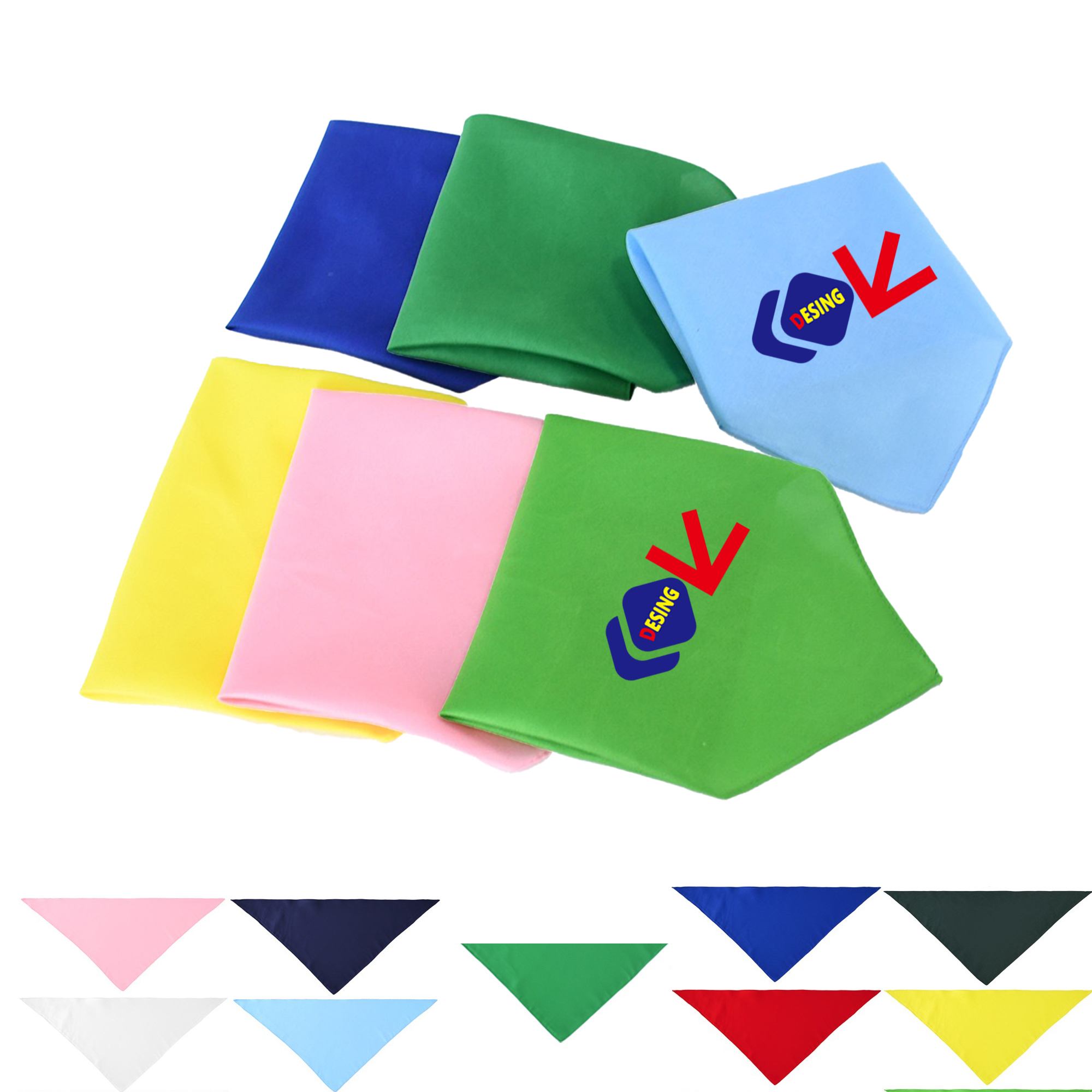 Pet Bibs Soft Kerchief Washable Scarf Pet Saliva Towel 2