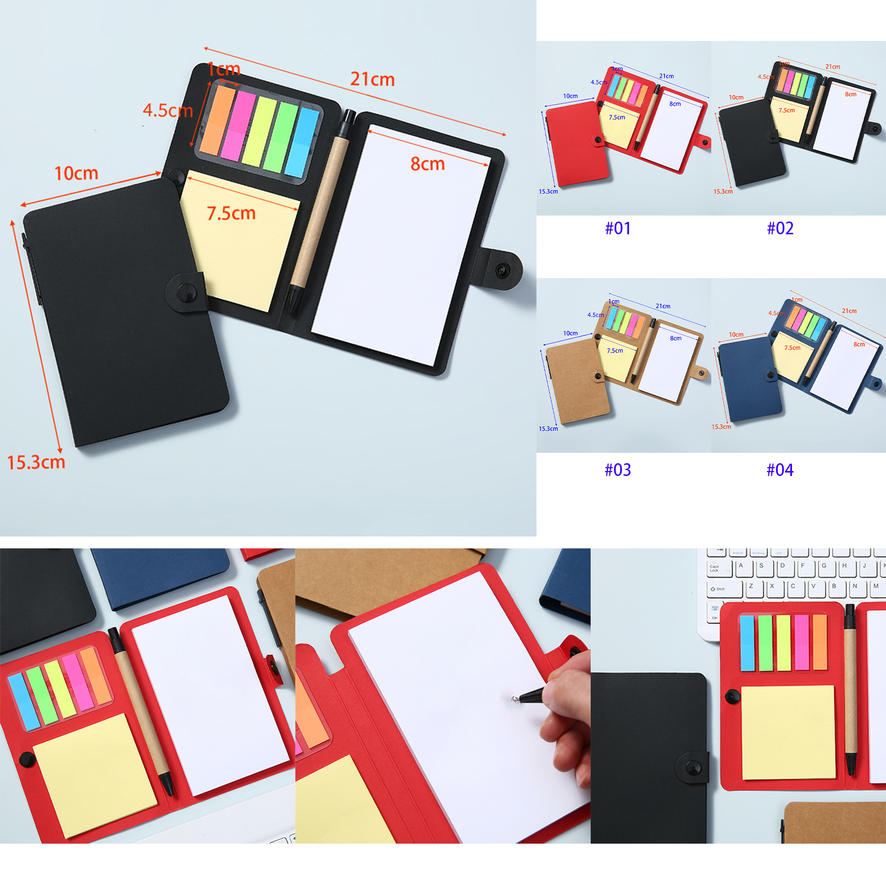 Sticky Notes 7 Pads Page Markers 2