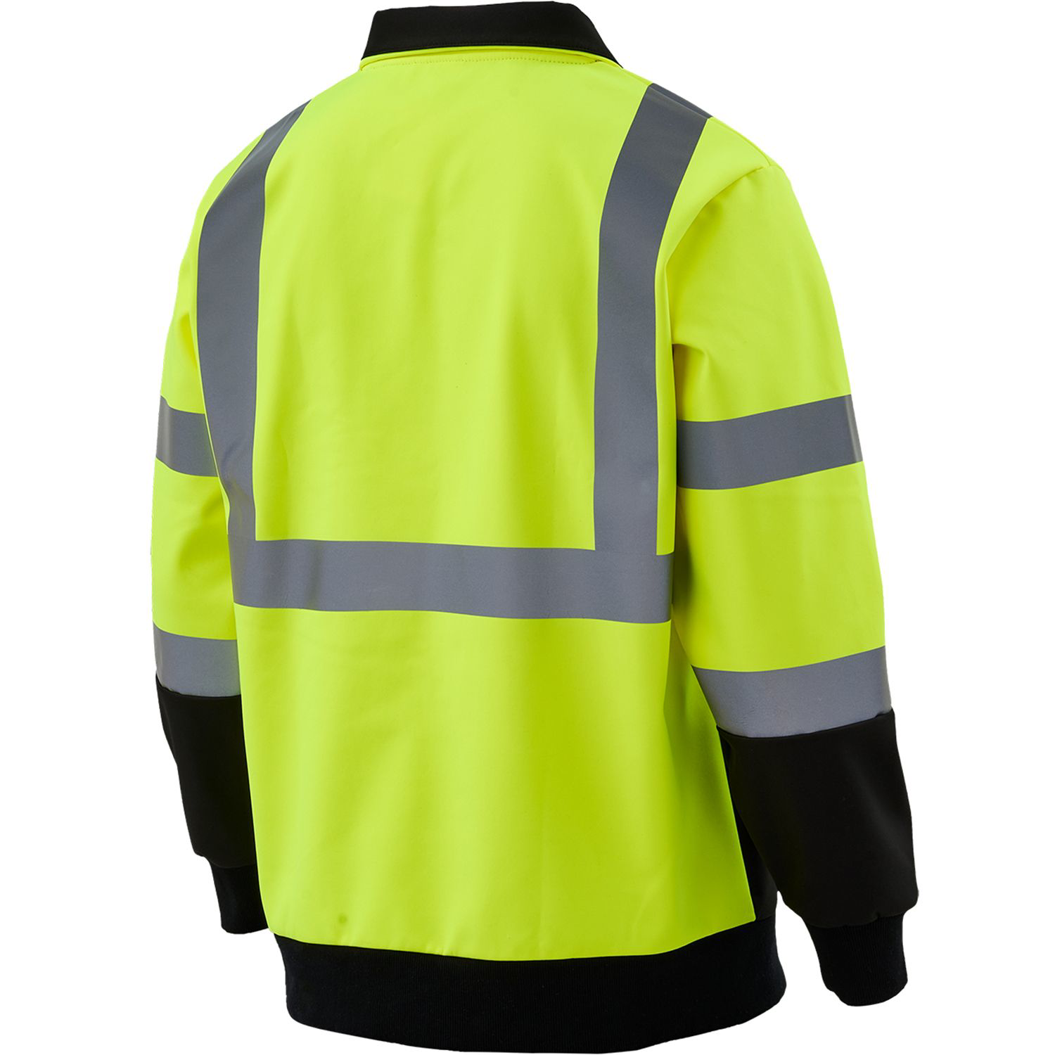 Class 3 Color Block Safety Quarter Zip with Kangaroo Pocket 2