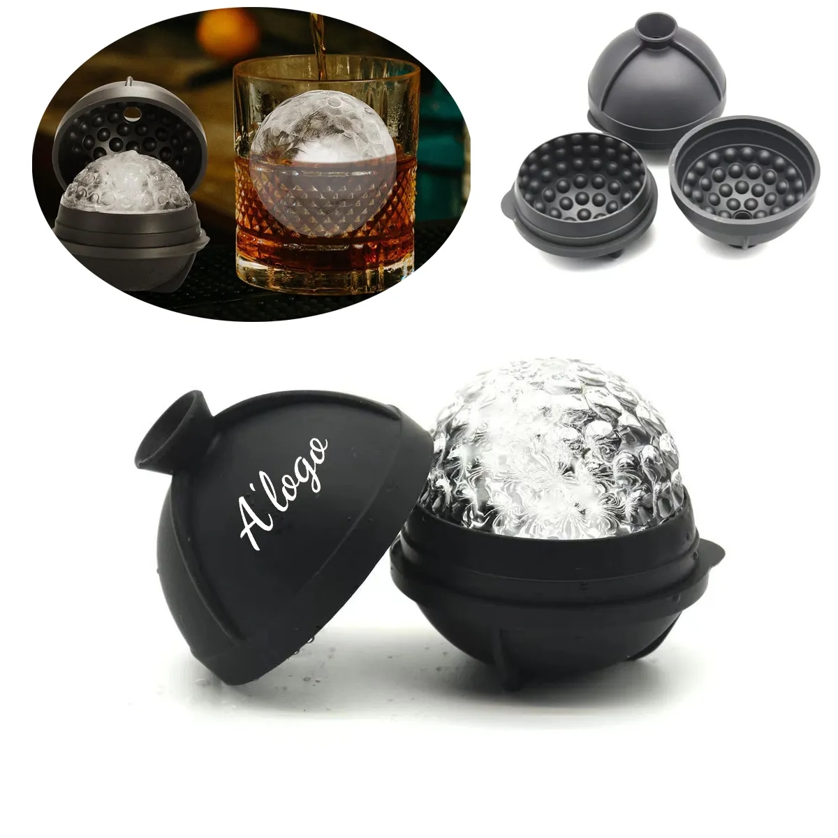 Golf Gifts Ball Ice Maker Mold 4