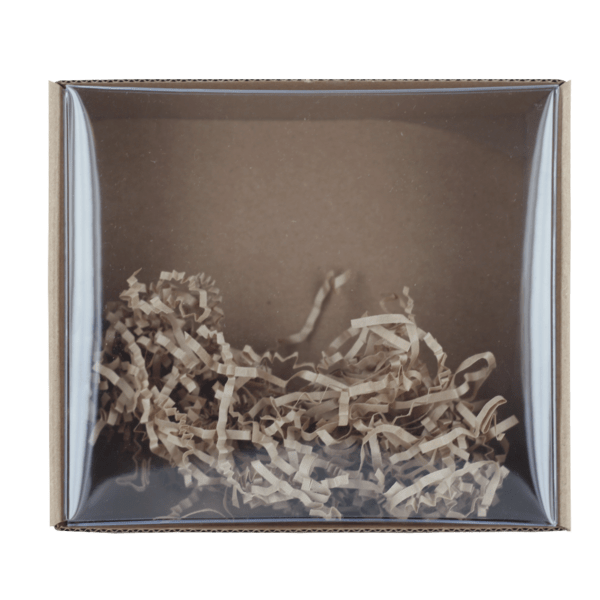 6" x 7" Cardboard Box with Clear Lid 3