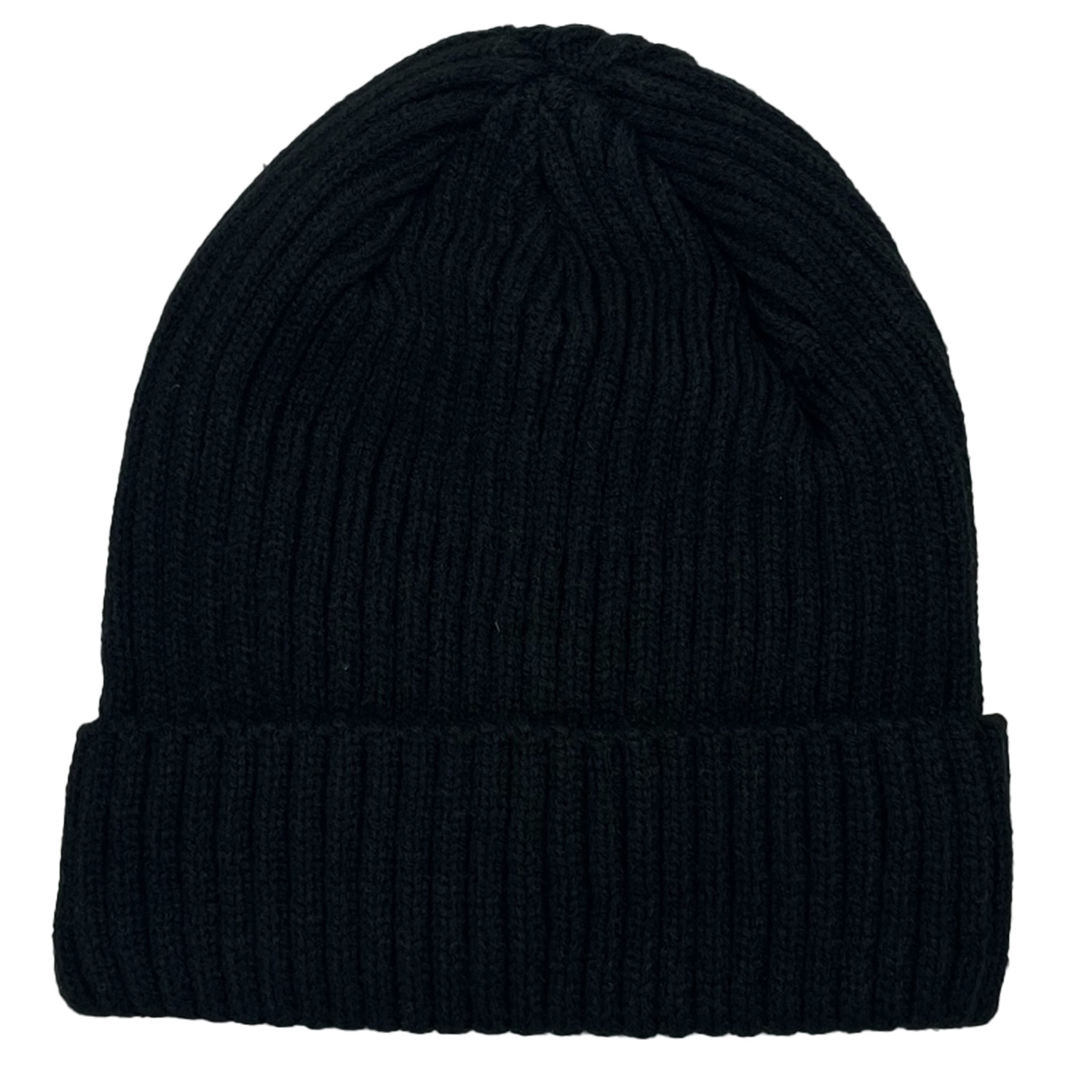 Ribbed Pattern Knit Beanie w/Plush Lining 3
