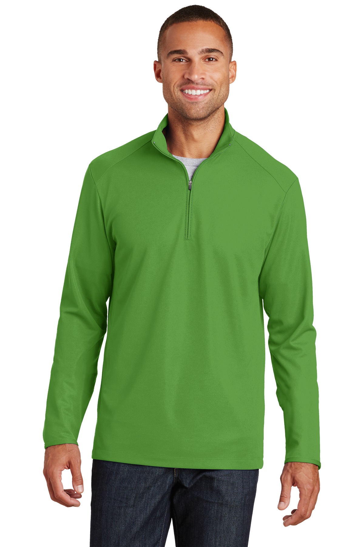 Port Authority® Pinpoint Mesh 1/2-Zip 2