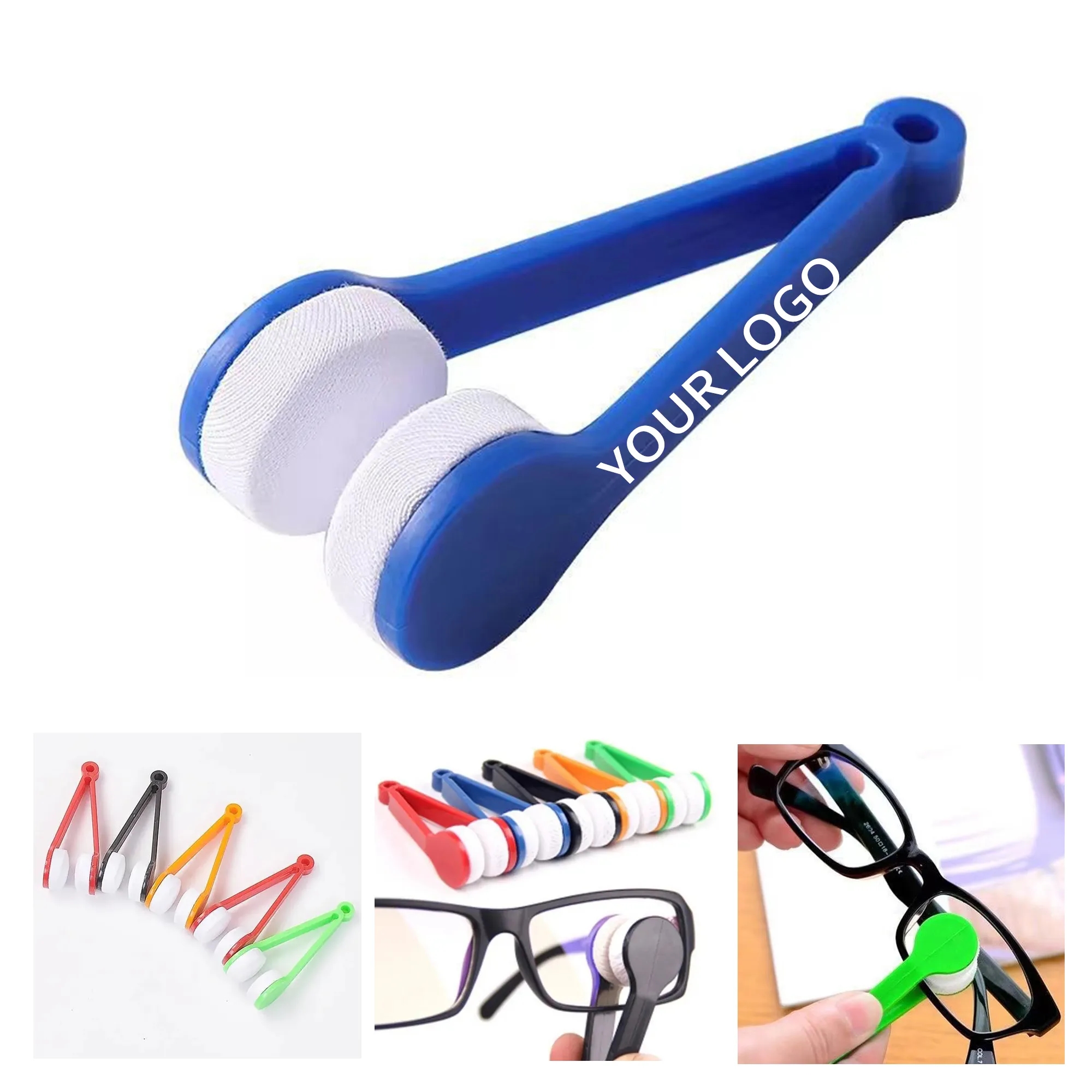 Handheld ABS Glasses Cleaner with Keychain 1