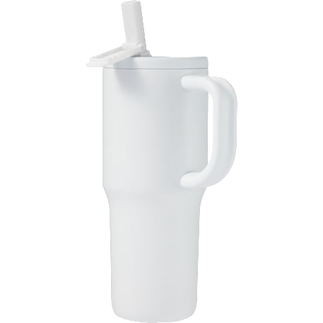 Alpine 30oz Vac Insul Mug w/protective straw cover 117