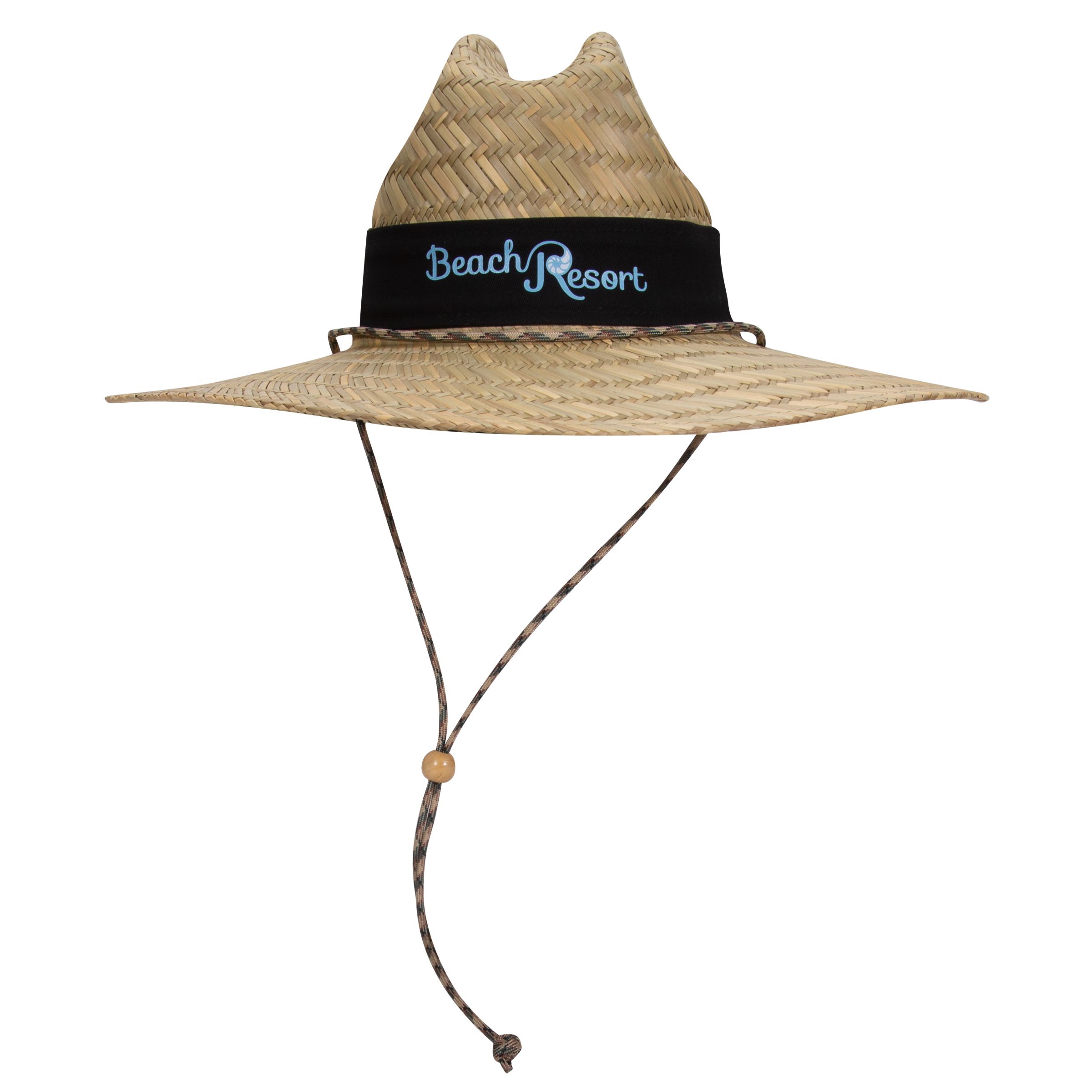 OTTO CAP® Straw Lifeguard Hat w/ Adjustable Cord 9